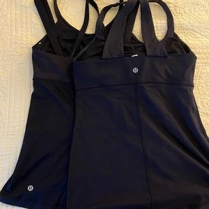 BUNDLE of two lululemon tank tops